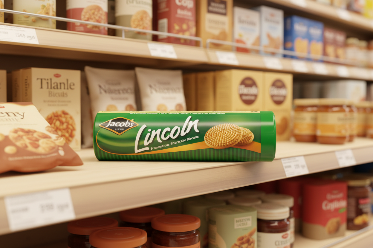 24 x Jacobs Lincoln Scrumptious Shortcake Biscuits 200G