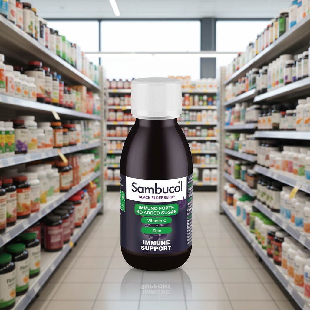 Sambucol Immuno Forte Sugar Free Liquid - 120ml