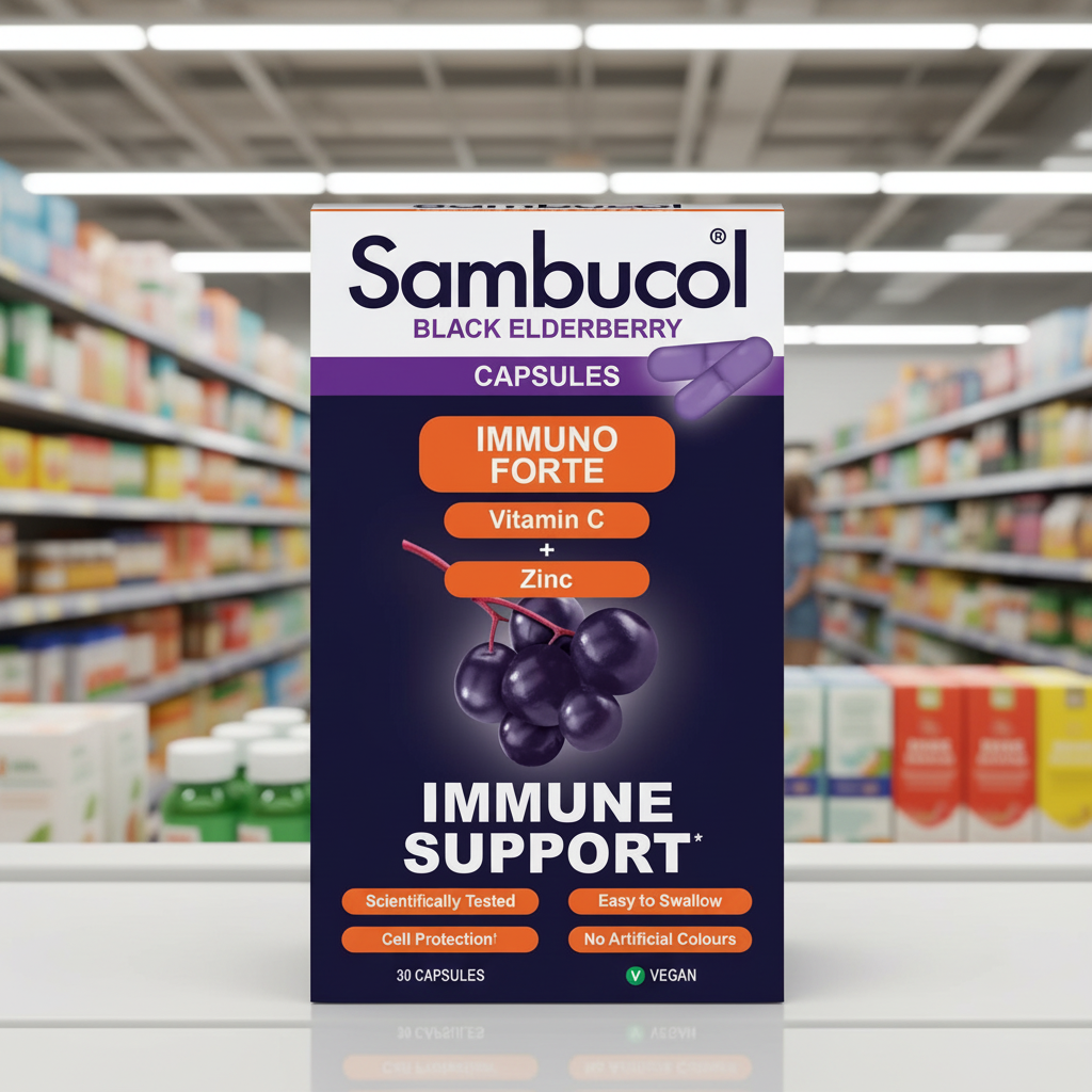 Sambucol Immuno Forte Capsules - 30pc