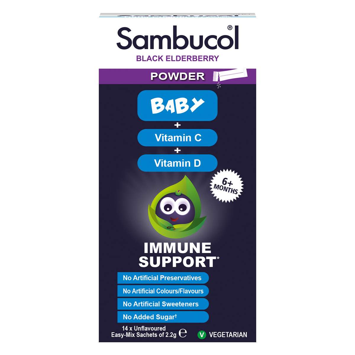 Sambucol Baby Powder - 14pc