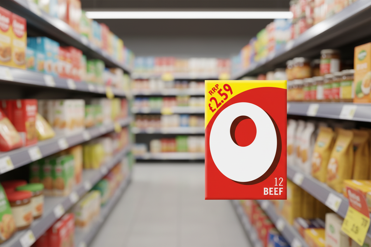 24 x Oxo Cubes Beef 12'S - 71G