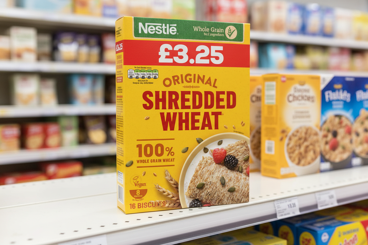 5 x Nestle Shredded Wheat - 16B