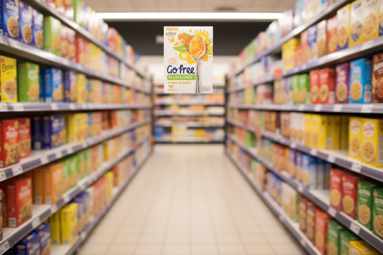 4 x Nestlé Go Free Corn Flakes - 375G