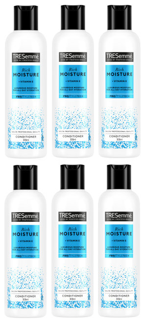 6 X Tresemme Conditioner Rich Moisture 300ML