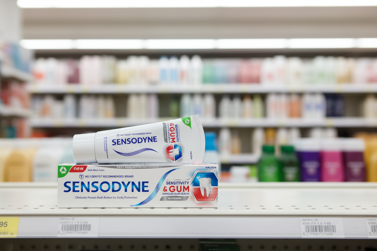 12 x Sensodyne Sensitivity & Gum Whitening - 75ML