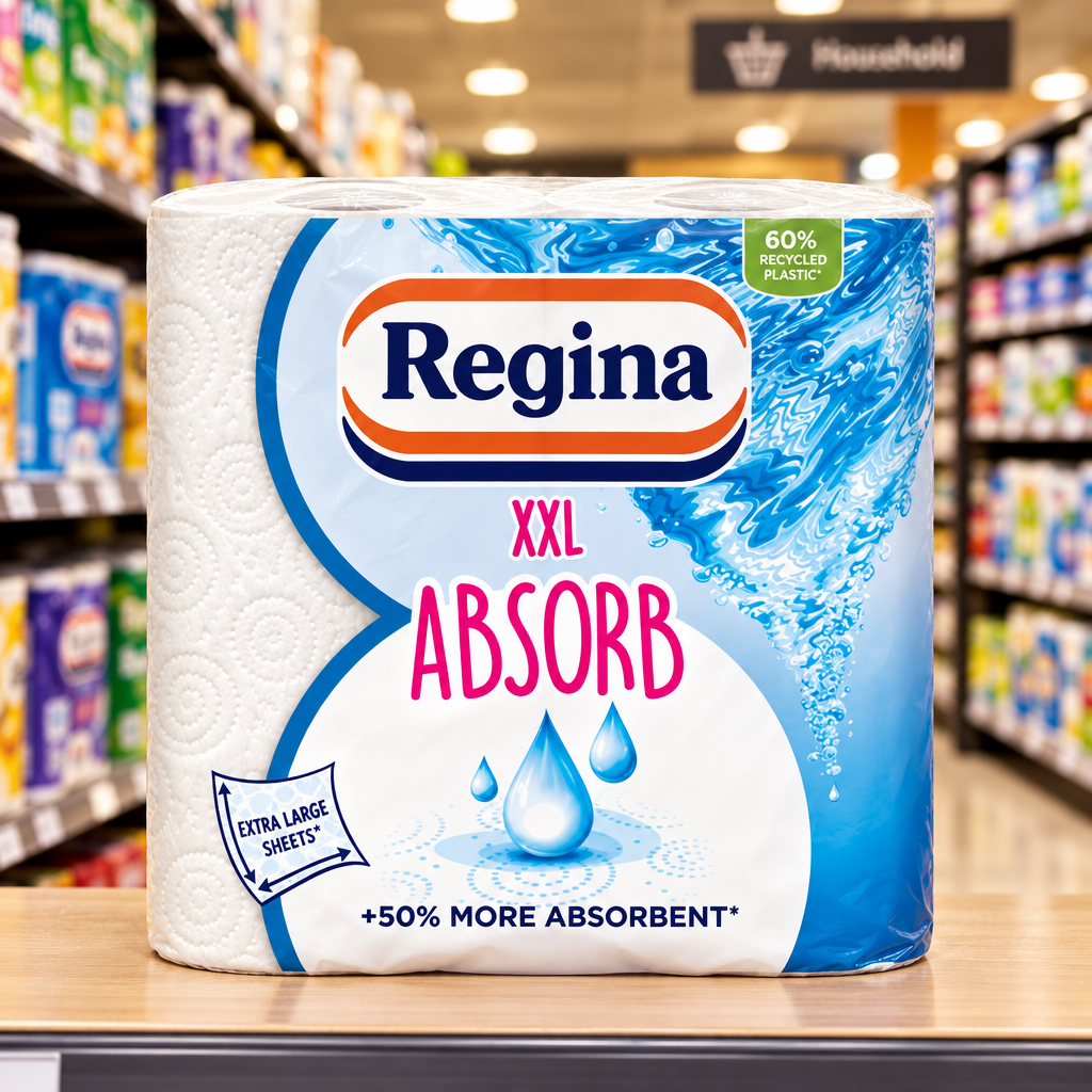 4 x Regina Xxl Absorb - 2 ROLL