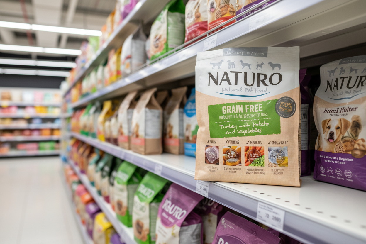 7 x Naturo Adult Dog Tray Turkey & Potato - 400GM