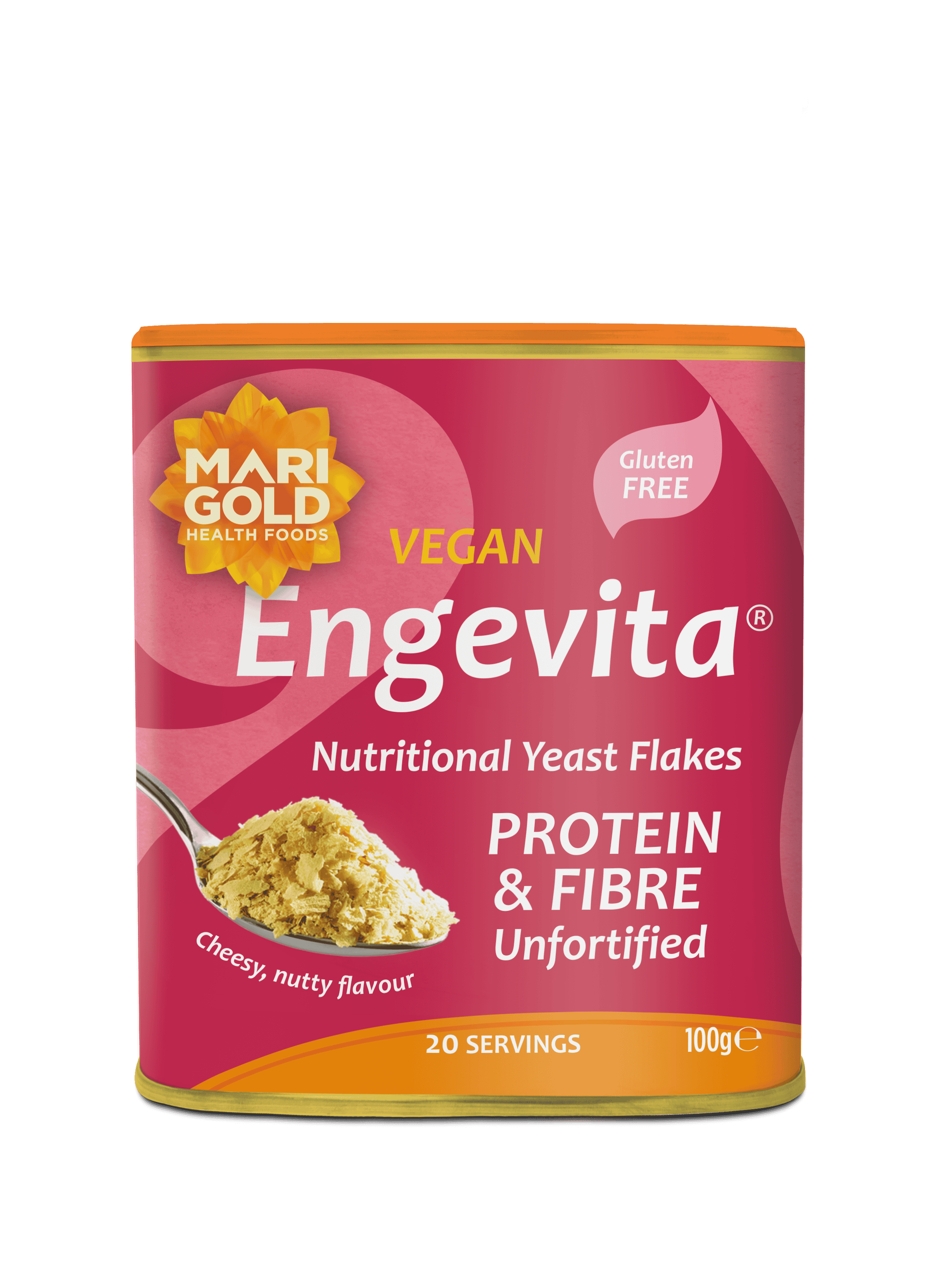 Marigold Engevita Protein Fibre Yeast Pink - 100g
