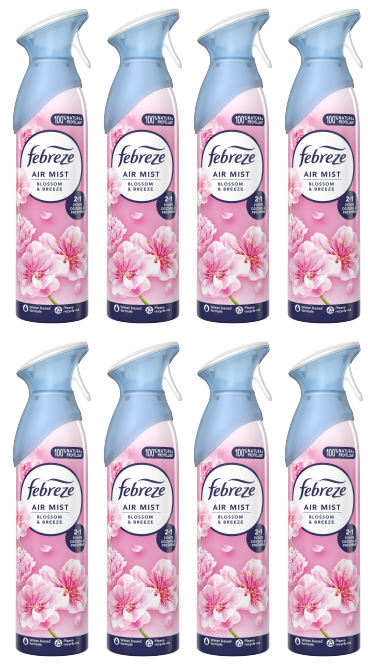 8 x Febreze Air Blossom - 185ML