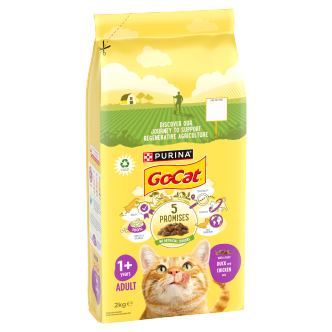 4 x Go Cat Chicken & Duck - 2KG