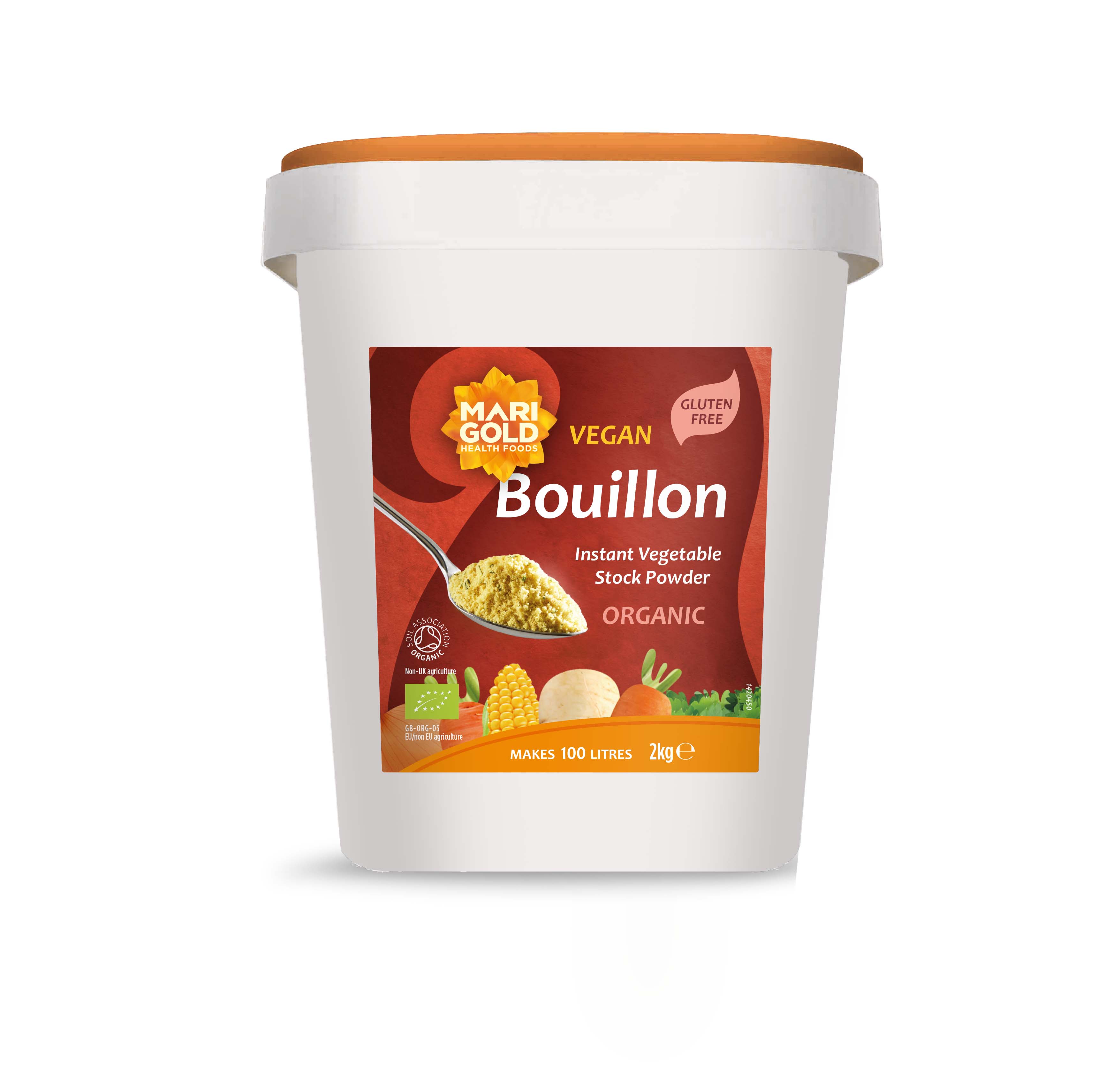 Marigold Organic Catering Veg Bouillon Red - 2kg