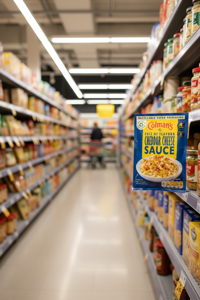 16 X Colmans Cheddar Cheese Sauce 40G