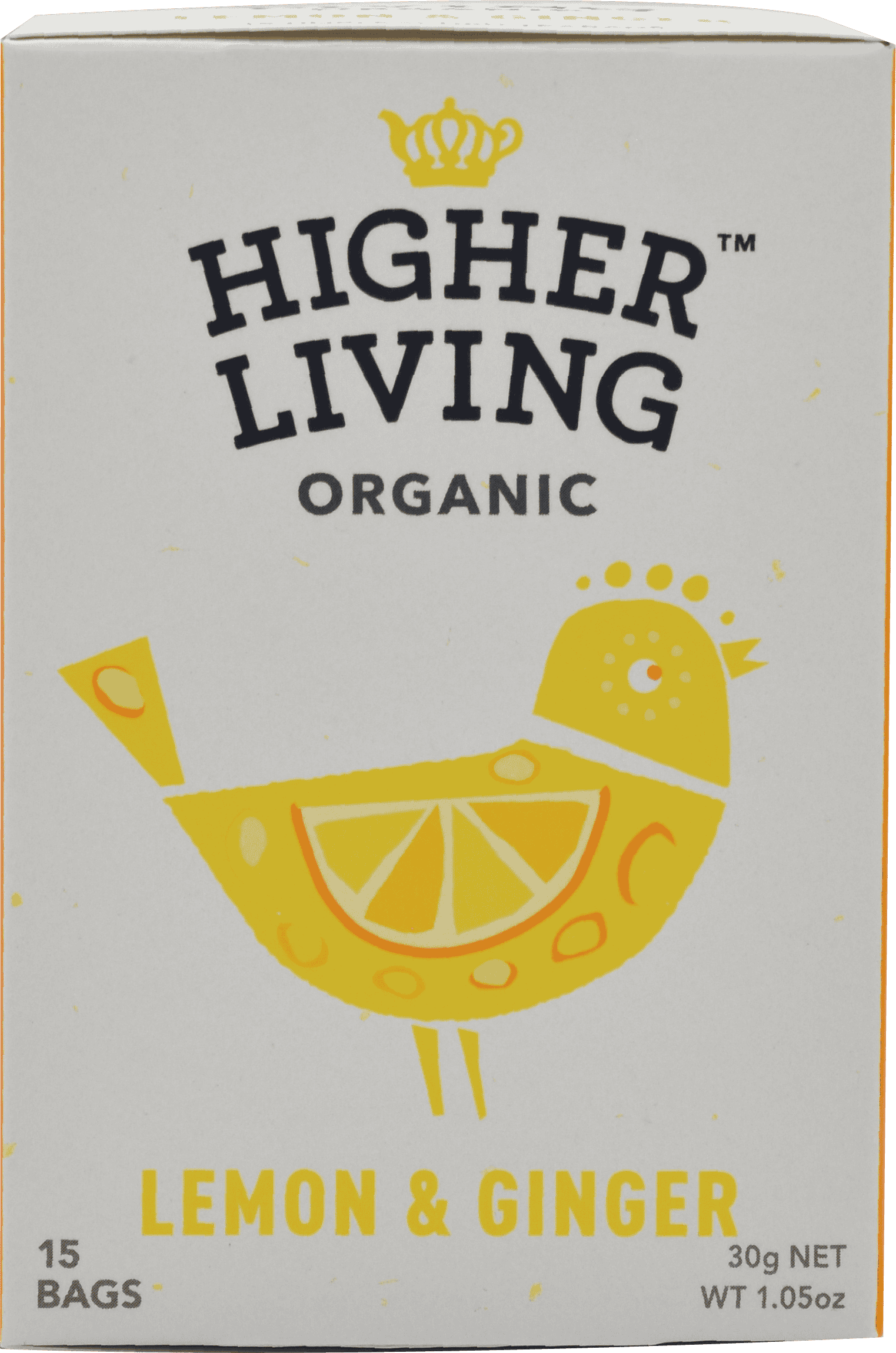 4 x Higher Living Lemon & Ginger - 15g