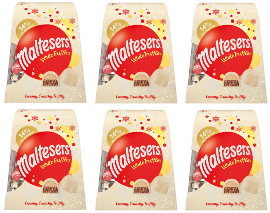 6 x Maltesers White Truffles Gift Box - 200g
