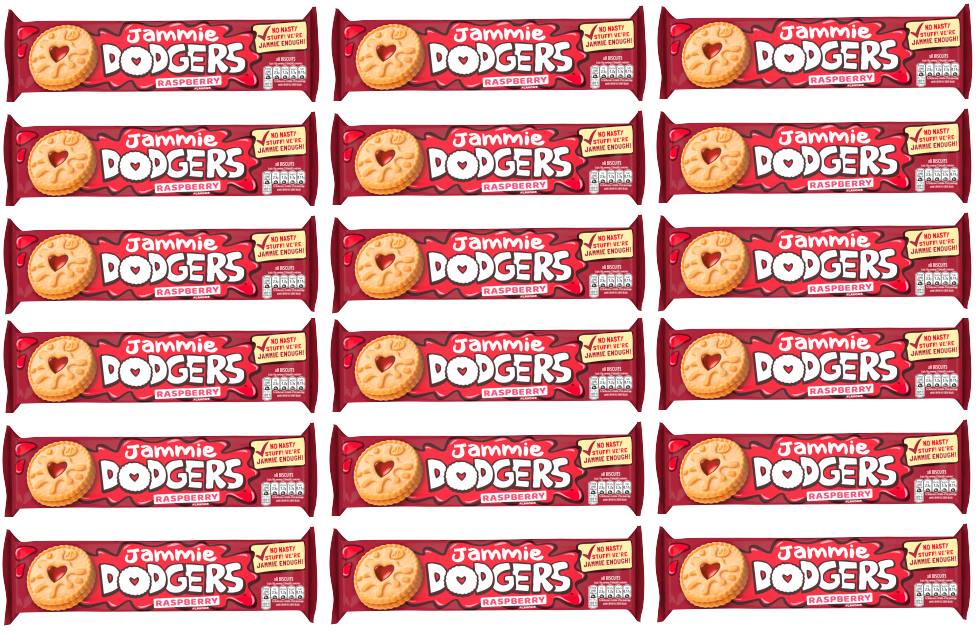 18 x Burtons Jammie Dodgers - 140GM