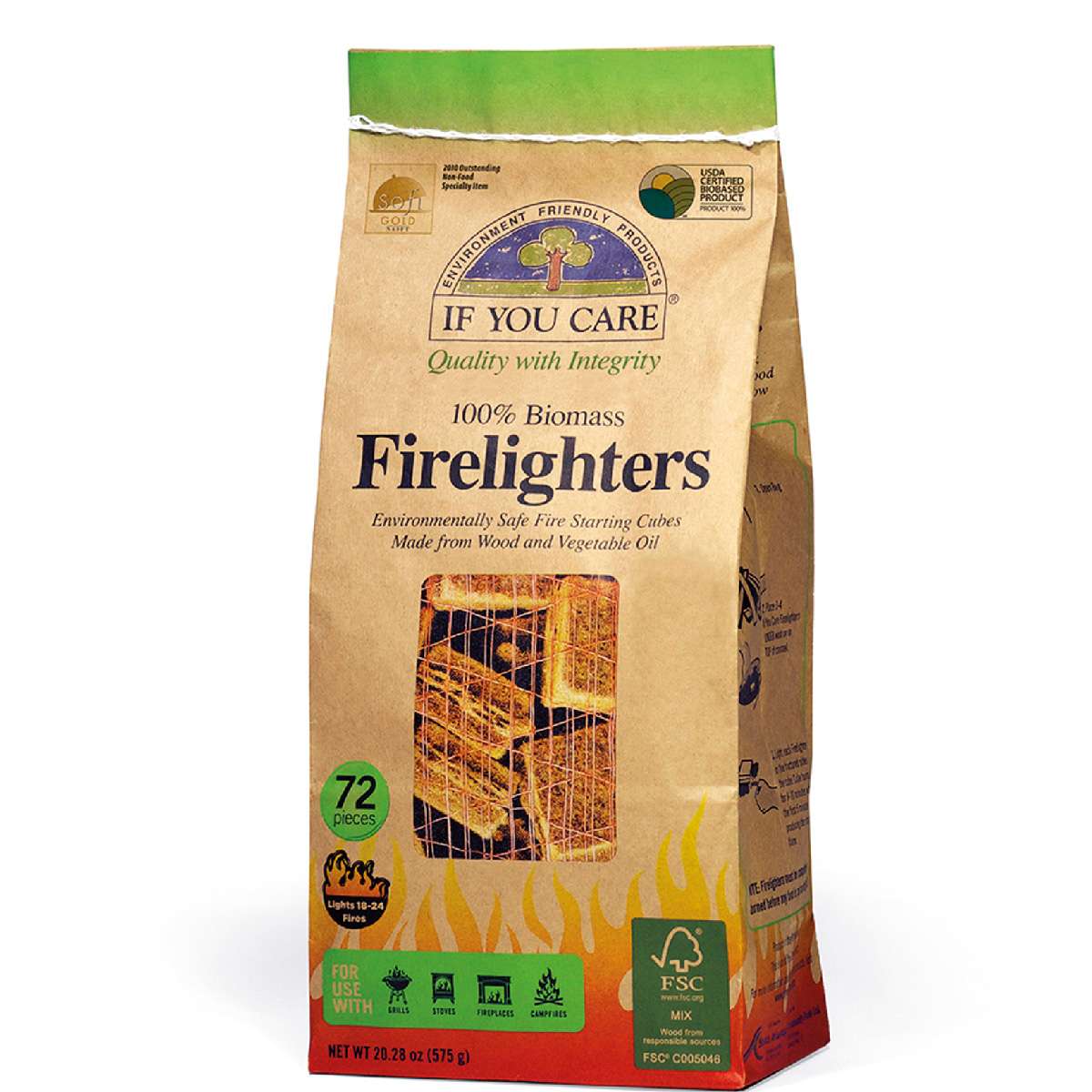 If You Care FSC Cert Firelighters Bag - 1pc