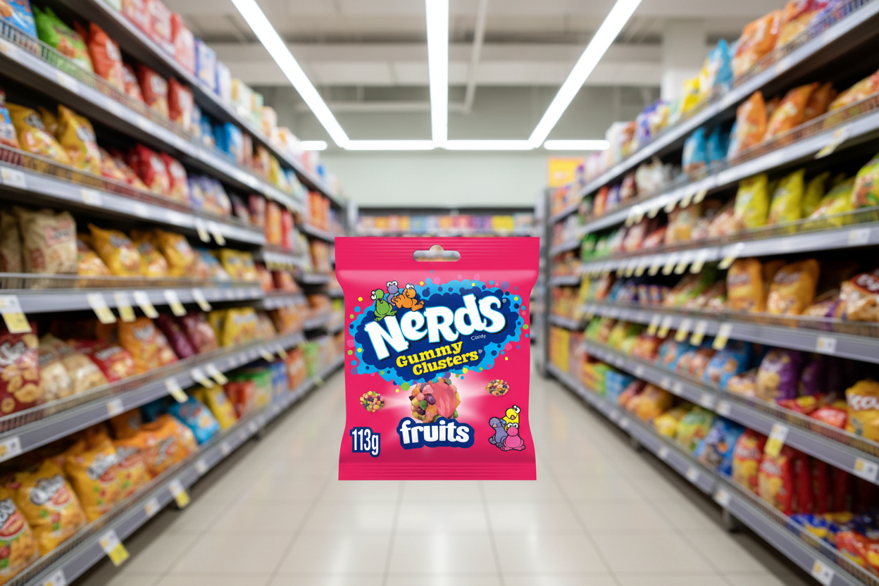 10 x Nerds Clusters Share Bag Fruits - 113GM