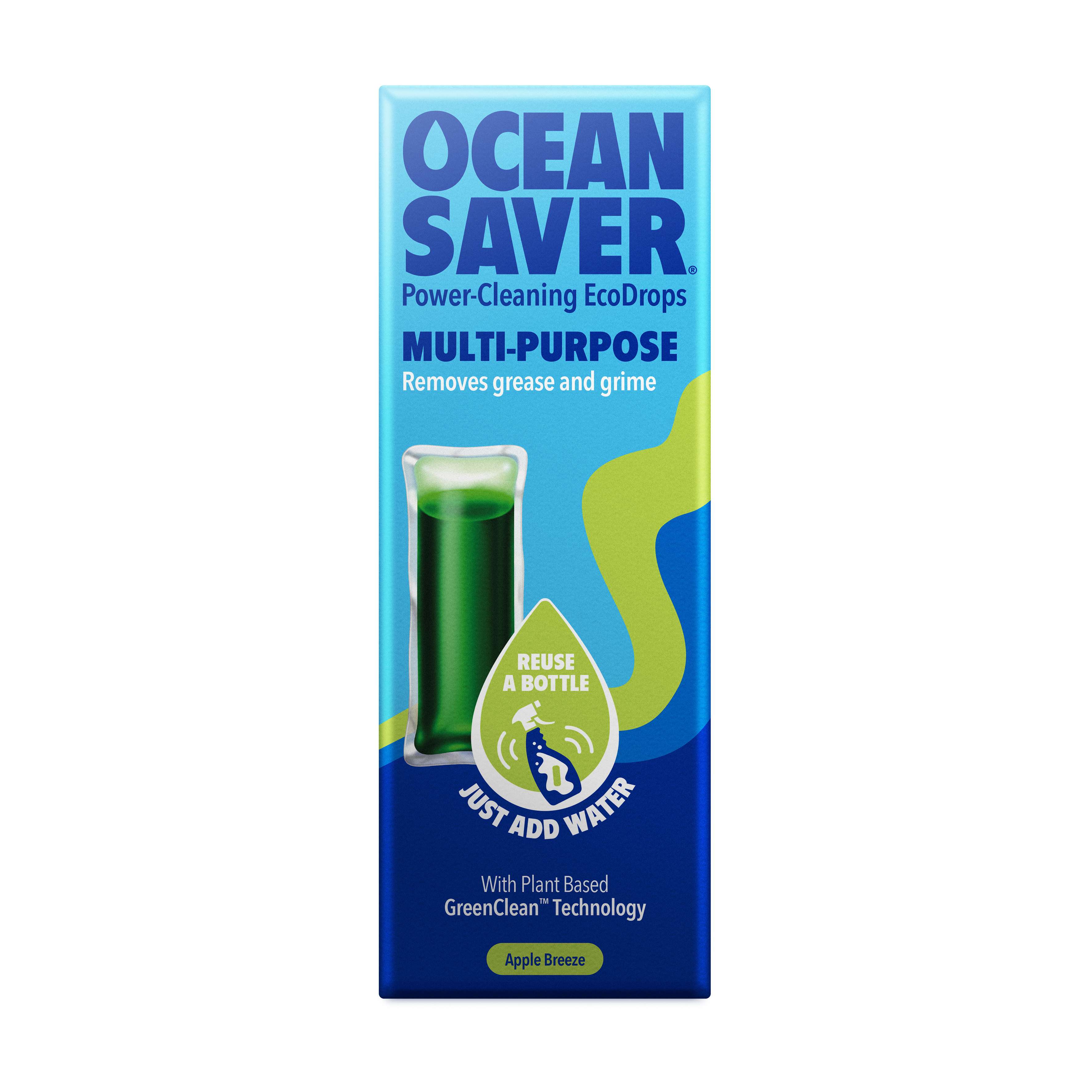 12 x OceanSaver Refill EcoDrop - Multipurpose Apple - 10ml