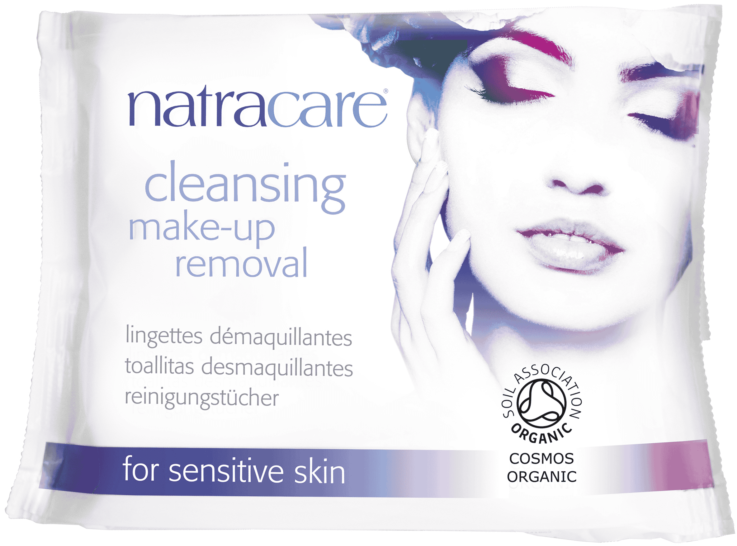 Natracare Organic Makeup-Removal Wipes - 20pc