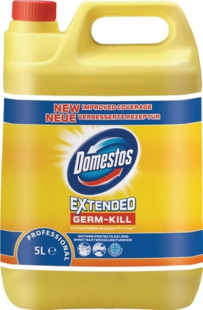 Domestos Pro Formula Professional Thick Bleach Citrus 5L