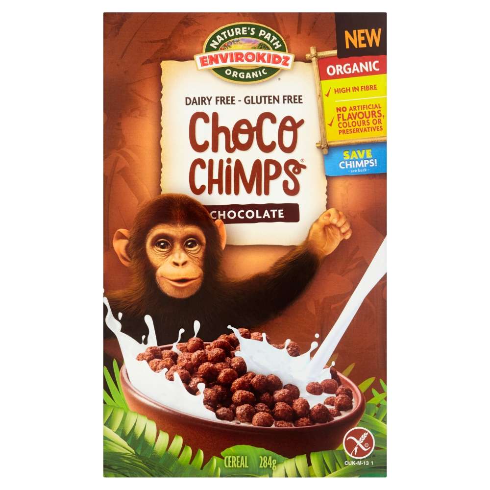 Natures Path Organic Ek Choco Chimps - 284g