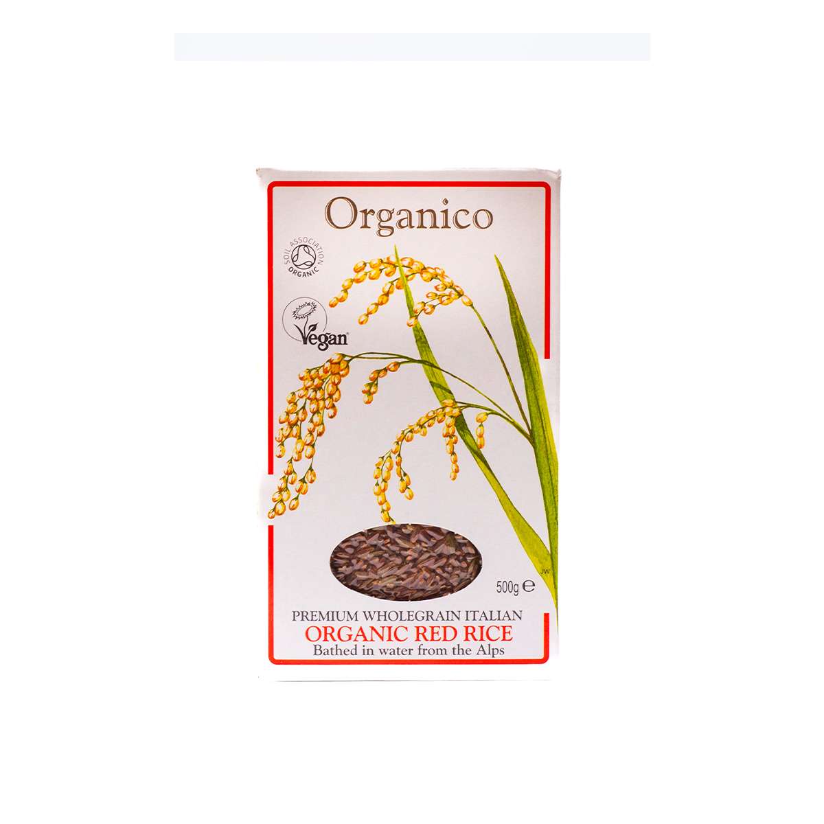 Organico Org wholegrain red rice - 500g