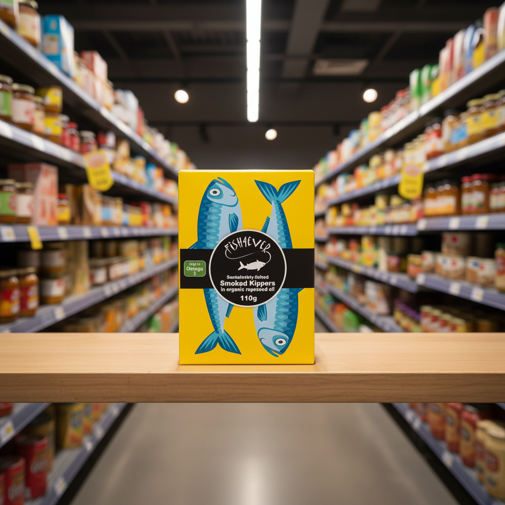 Fish4ever Smoked kippers in rapeseed oil - 110g