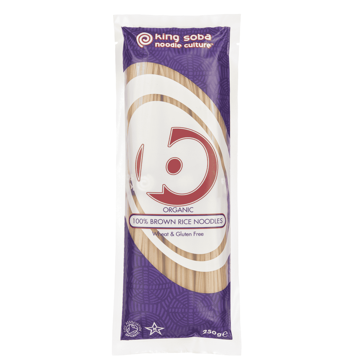 King Soba Organic 100% Brown Rice Noodles - 250g