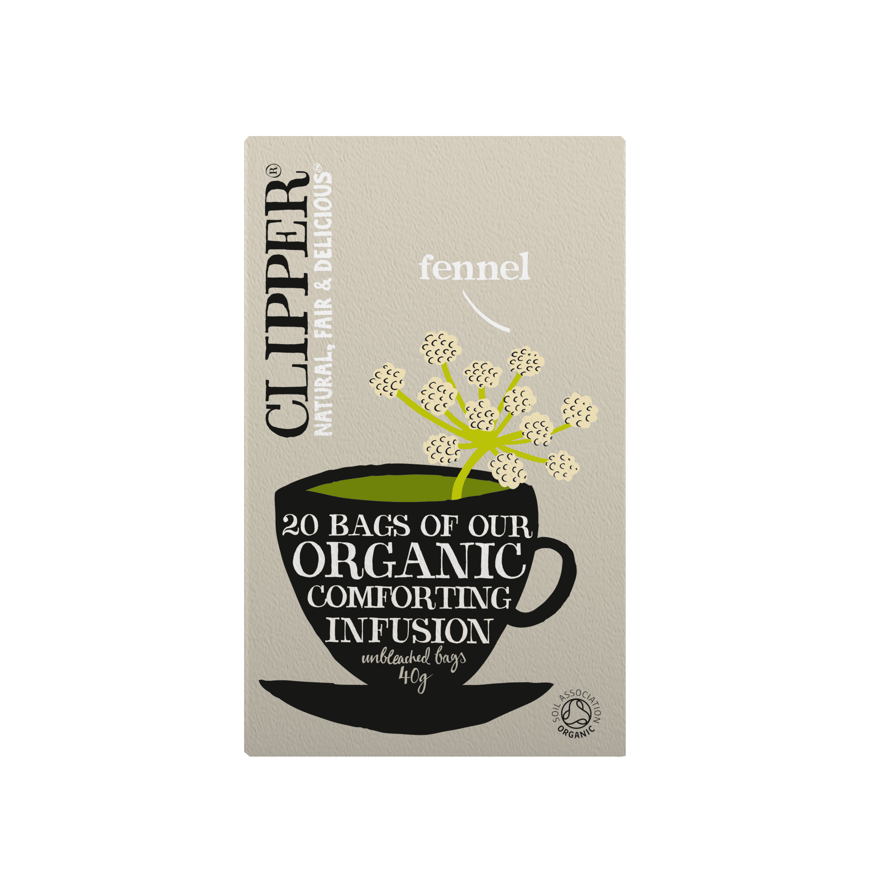 Clipper Organic Infusion Fennel Tea Bags - 40g