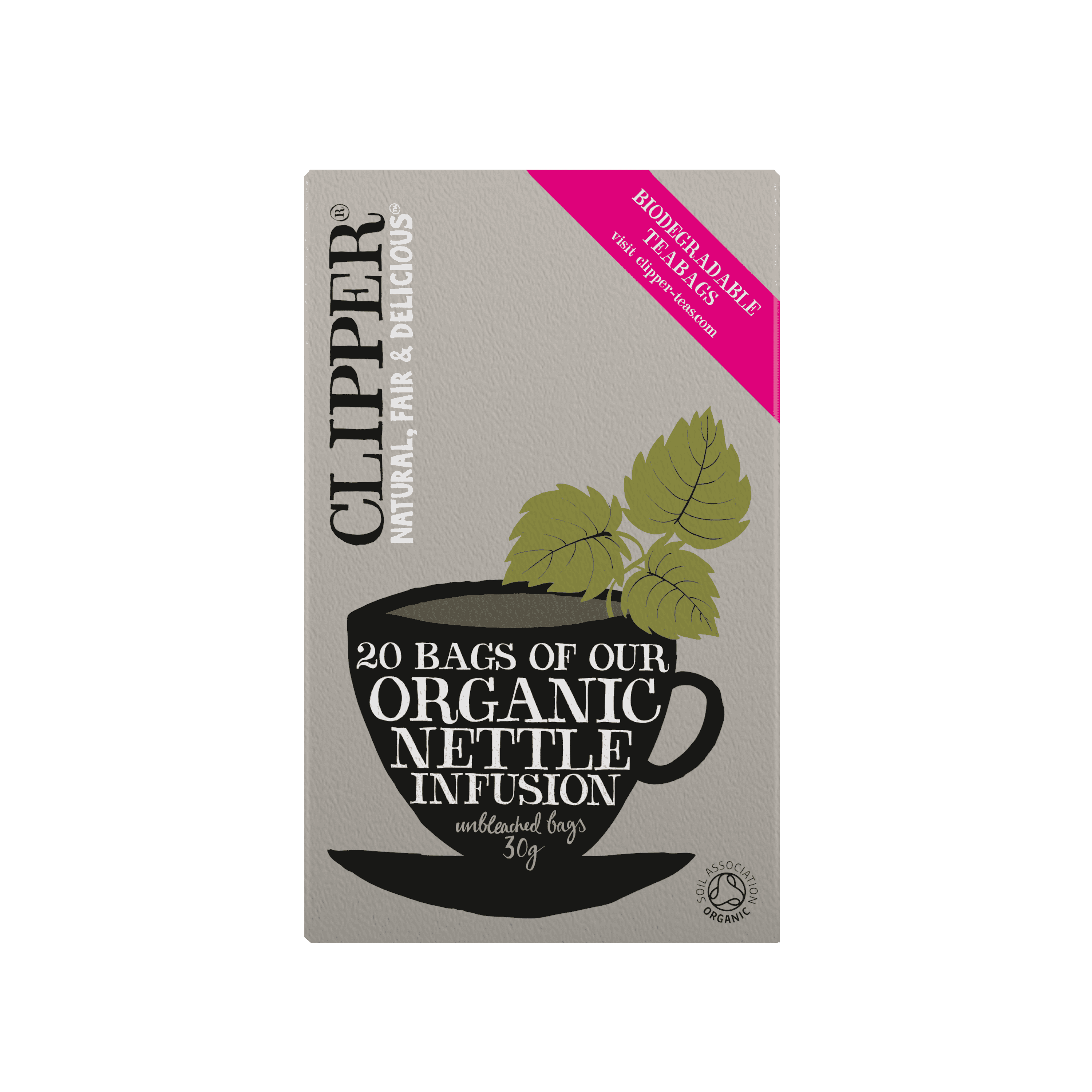 Clipper Organic Infusion Nettle Tea Bags - 30g