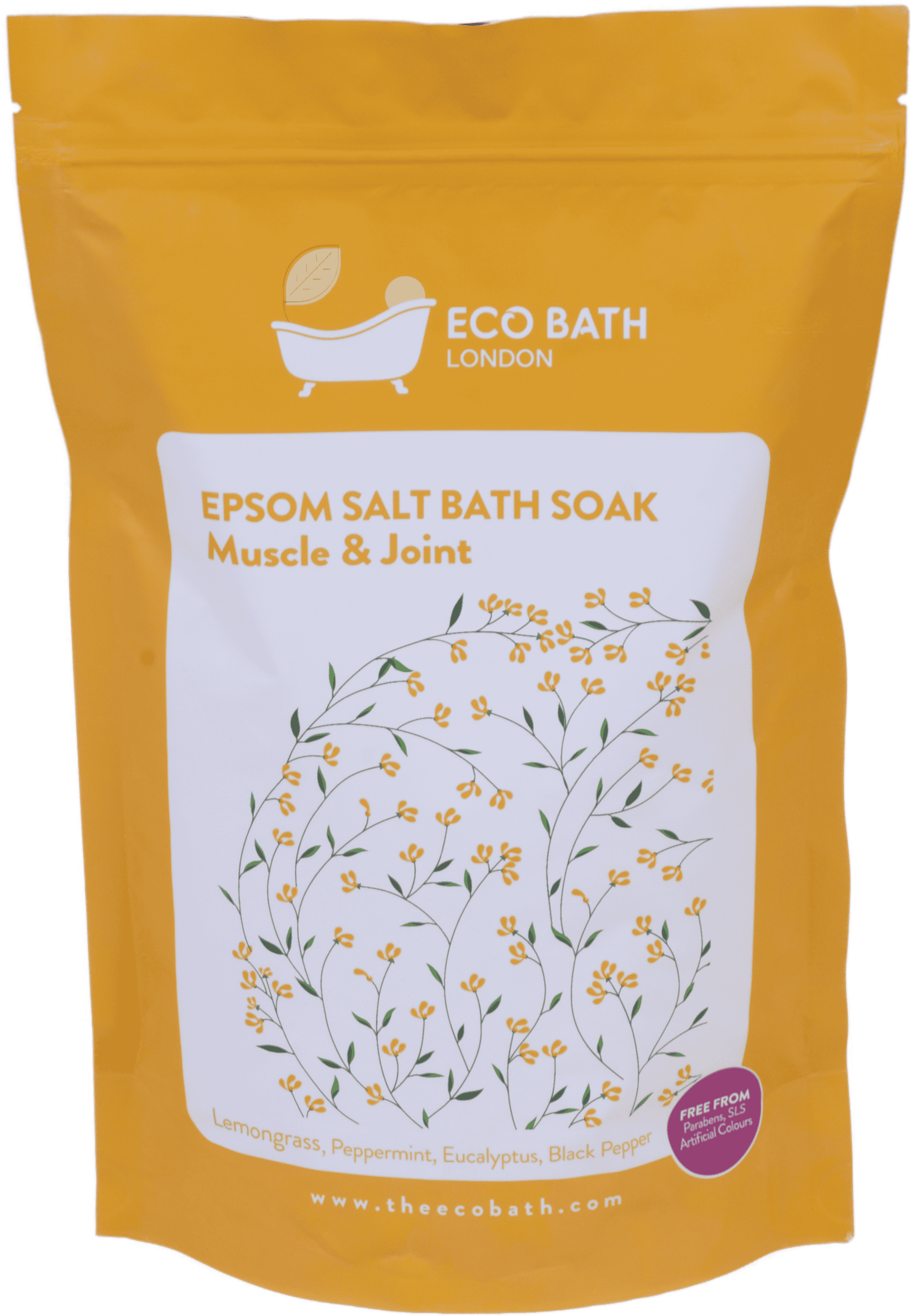 Eco Bath Muscle/Joint Pain Epsom Bath Soak - 1pc