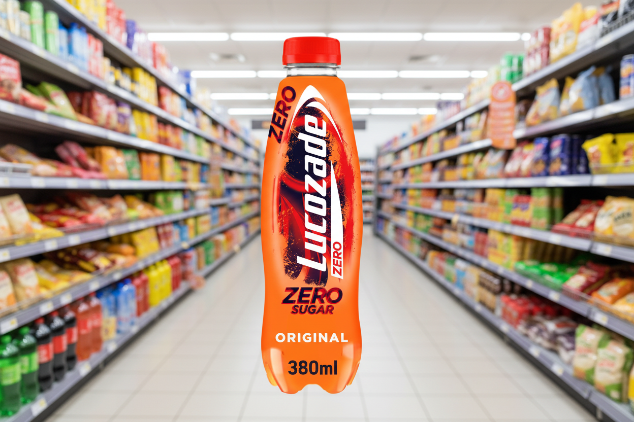 12 x Lucozade Zero Original - 380Ml