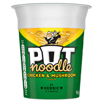 12 x Pot Noodle Chicken & Mushroom 90G