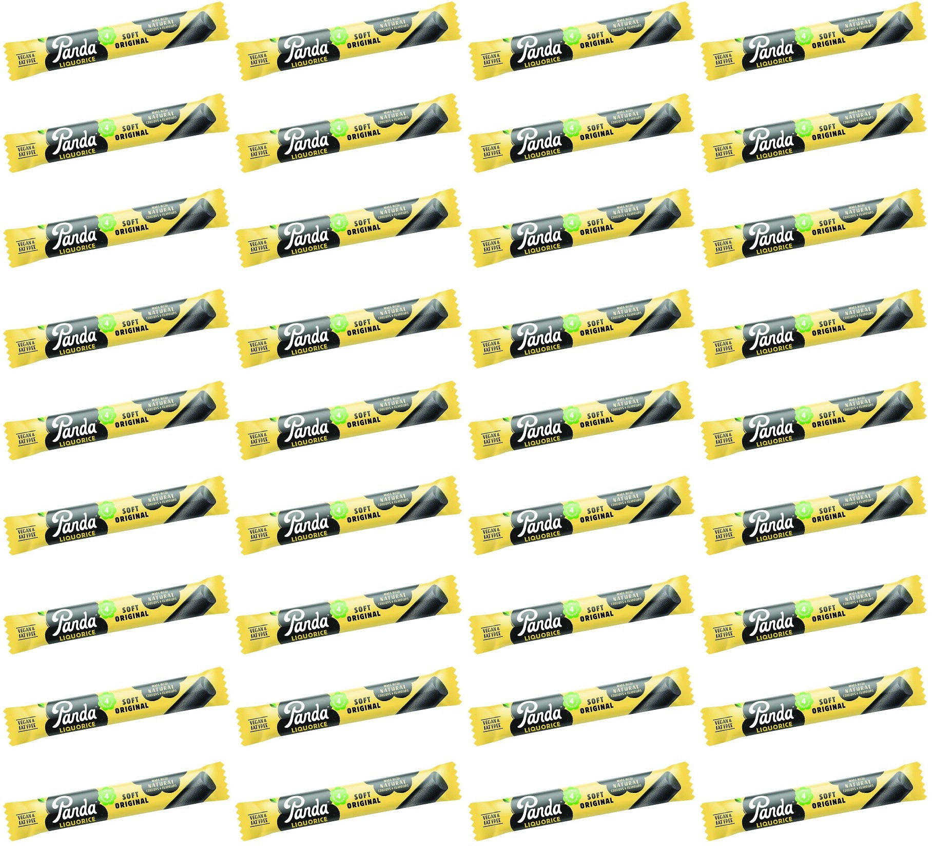 36 x Panda Natural Liquorice Bar - 32g