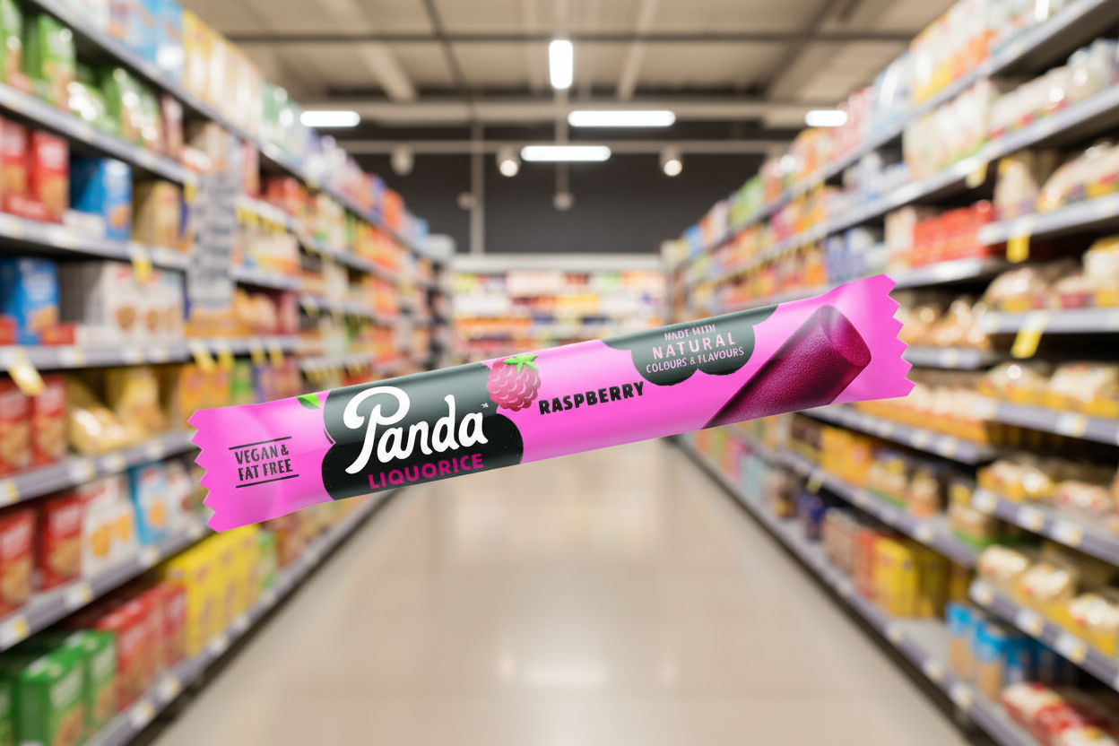 36 x Panda Natural Raspberry Bar - 32g