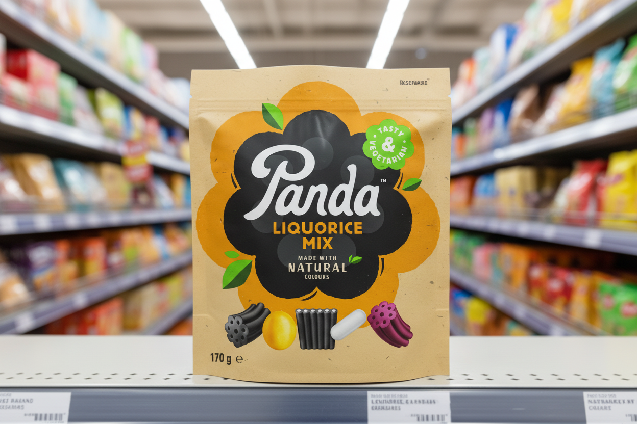 12 x Panda Natural Liquorice Mix - 170g
