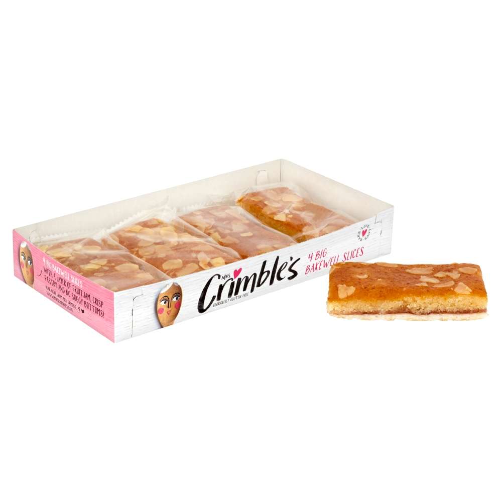 Mrs Crimbles Bakewell Slices - 200g