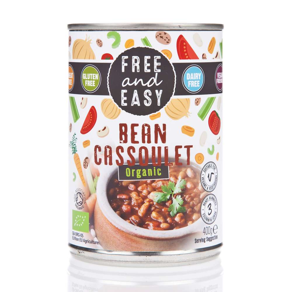 Free & Easy Organic Bean Cassoulet - 400g