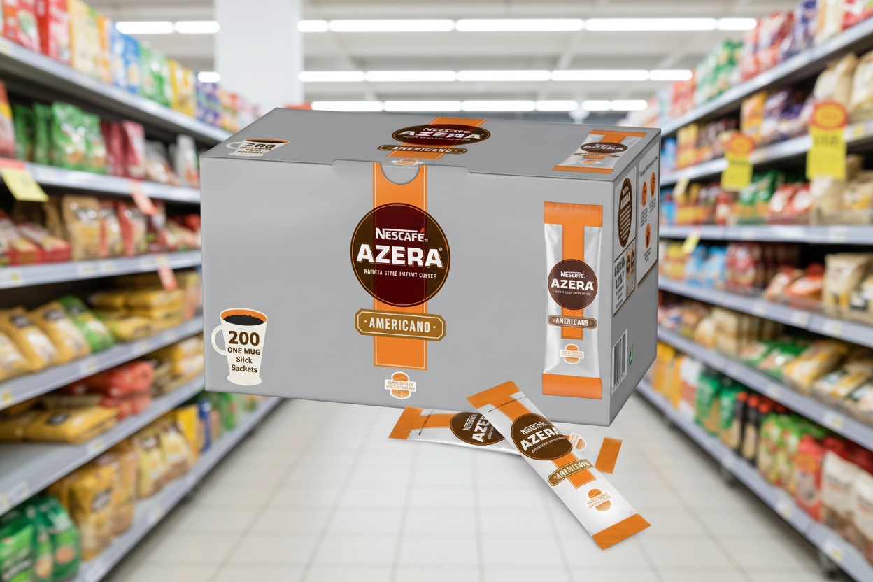 Nescafé Azera Americano Instant Coffee With Ground Beans