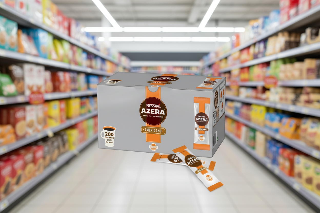 Nescafé Azera Americano Instant Coffee With Ground Beans