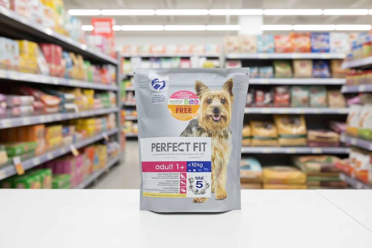 5 x Perfect Fit Adult 1+ Small Dry Dog Food Rich In Chicken 825G