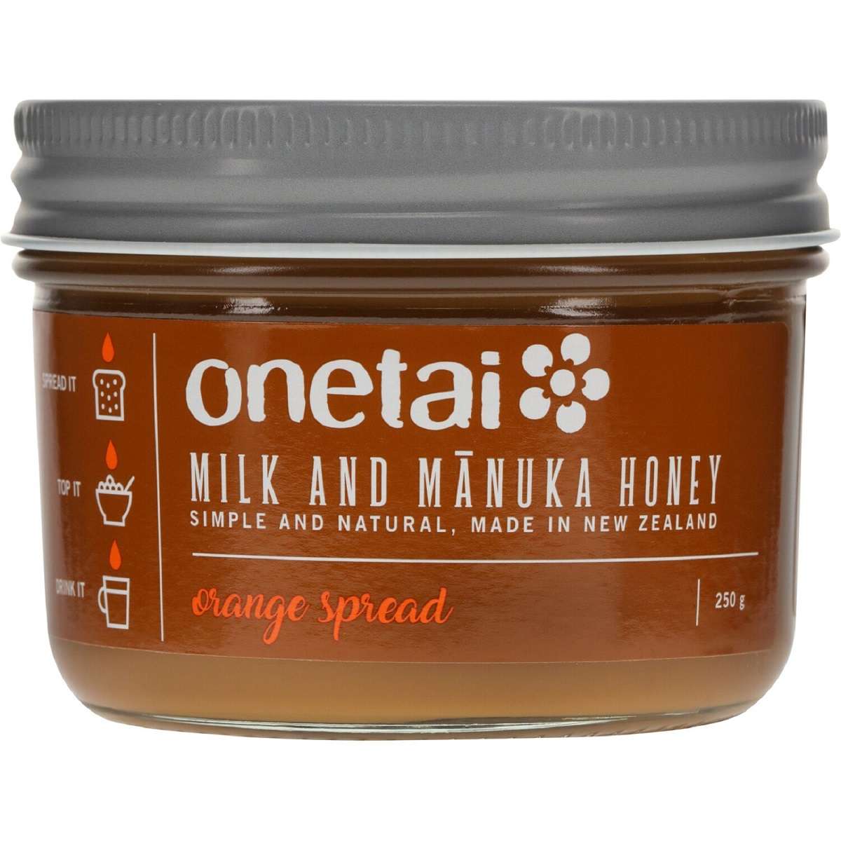 Onetai Milk and Manuka Honey Orange - 250g