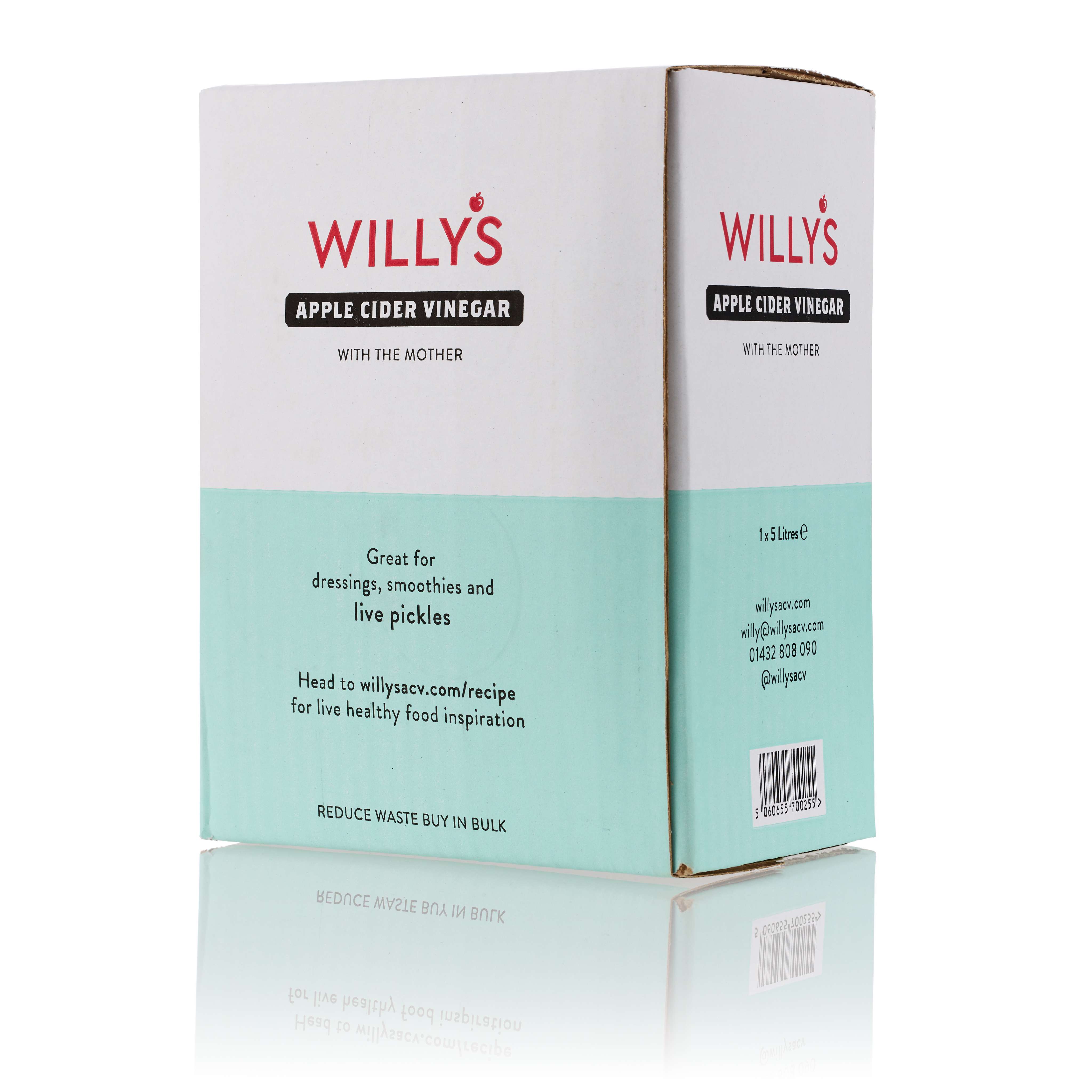 Willy's Organic Original ACV Bag in Box - 5000ml