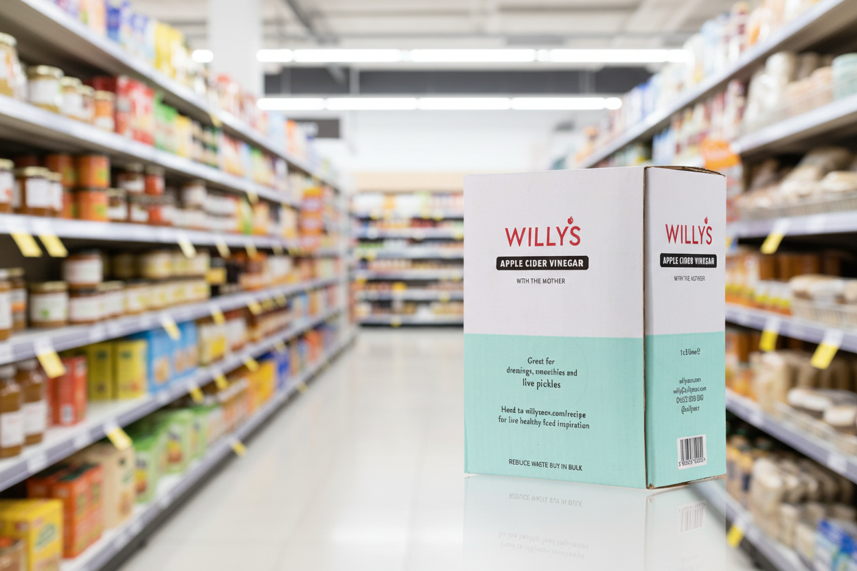 Willy's Organic Original ACV Bag in Box - 5000ml