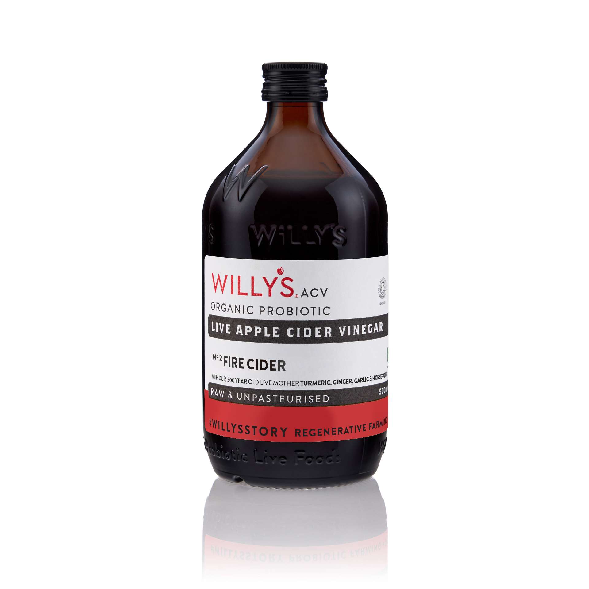 Willy's Organic Fire Cider ACV - 500ml