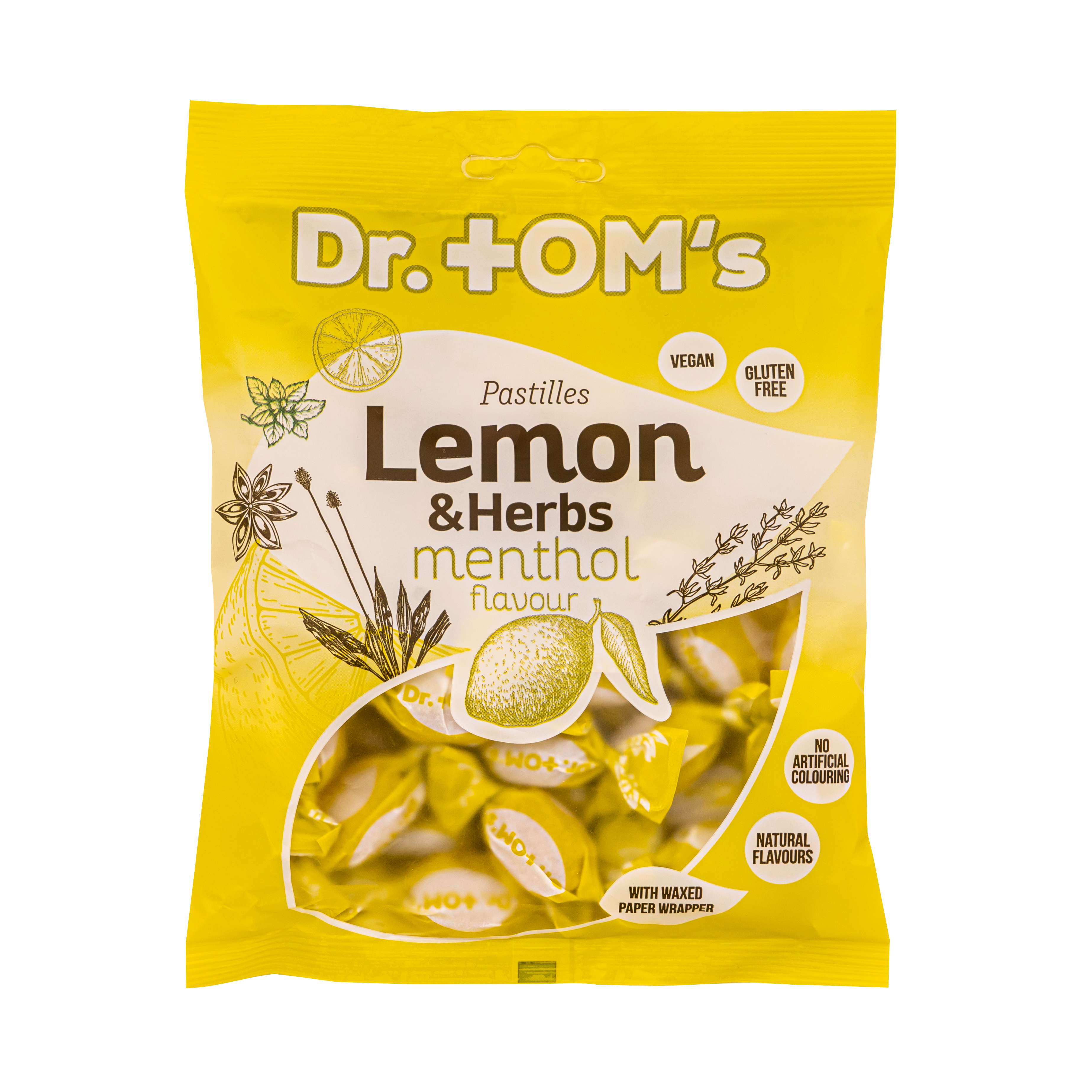 12 x Dr Tom's Lemon & Herbs - 150g