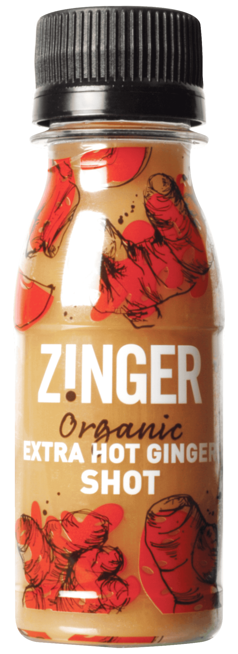 15 x James White Organic Xtra Ginger Zinger Shot - 70ml