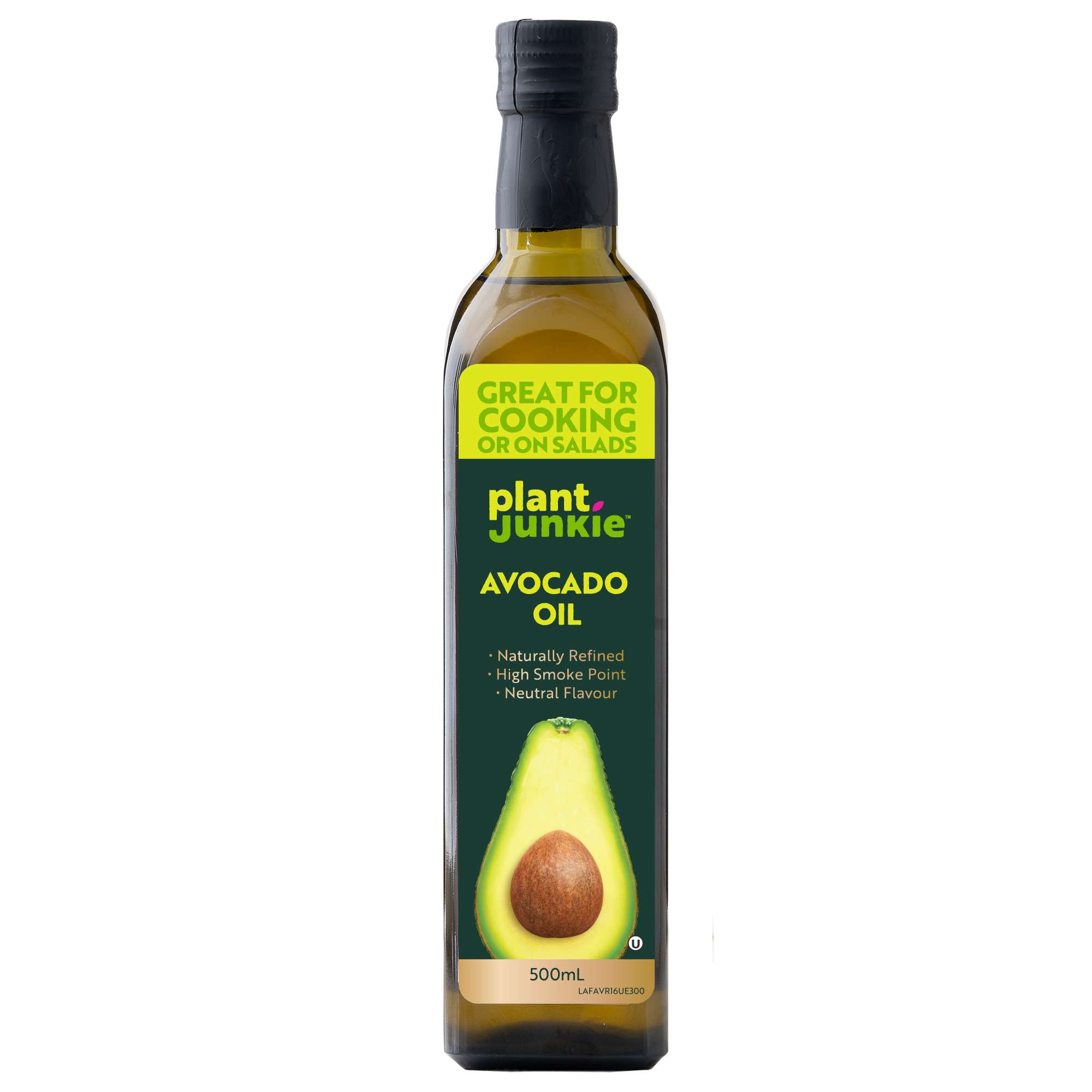 Plant Junkie Naturally Refined Avocado Oil - 500ml