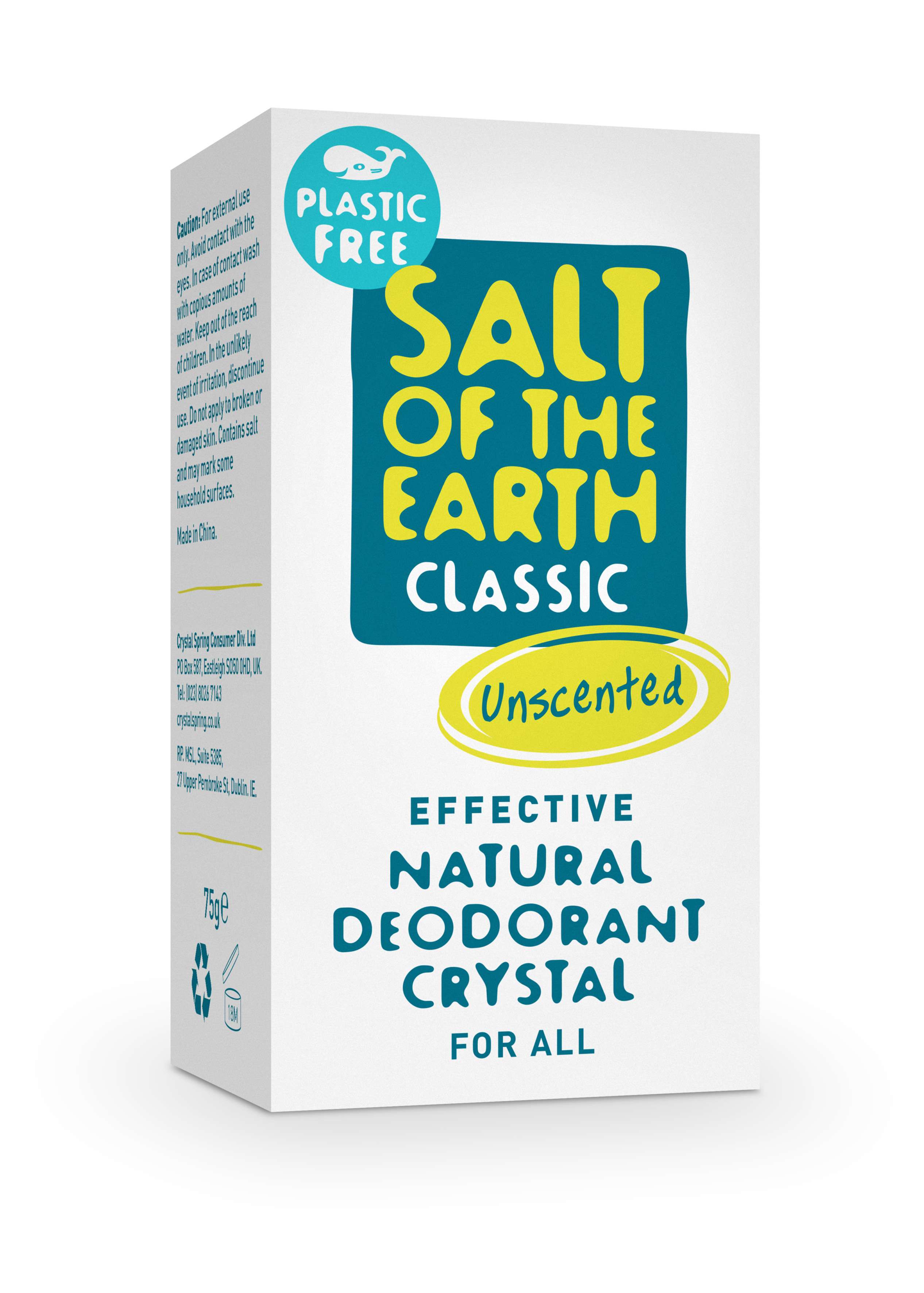 Salt of the Earth P/Free Classic Crystal Salt Deo - 75g
