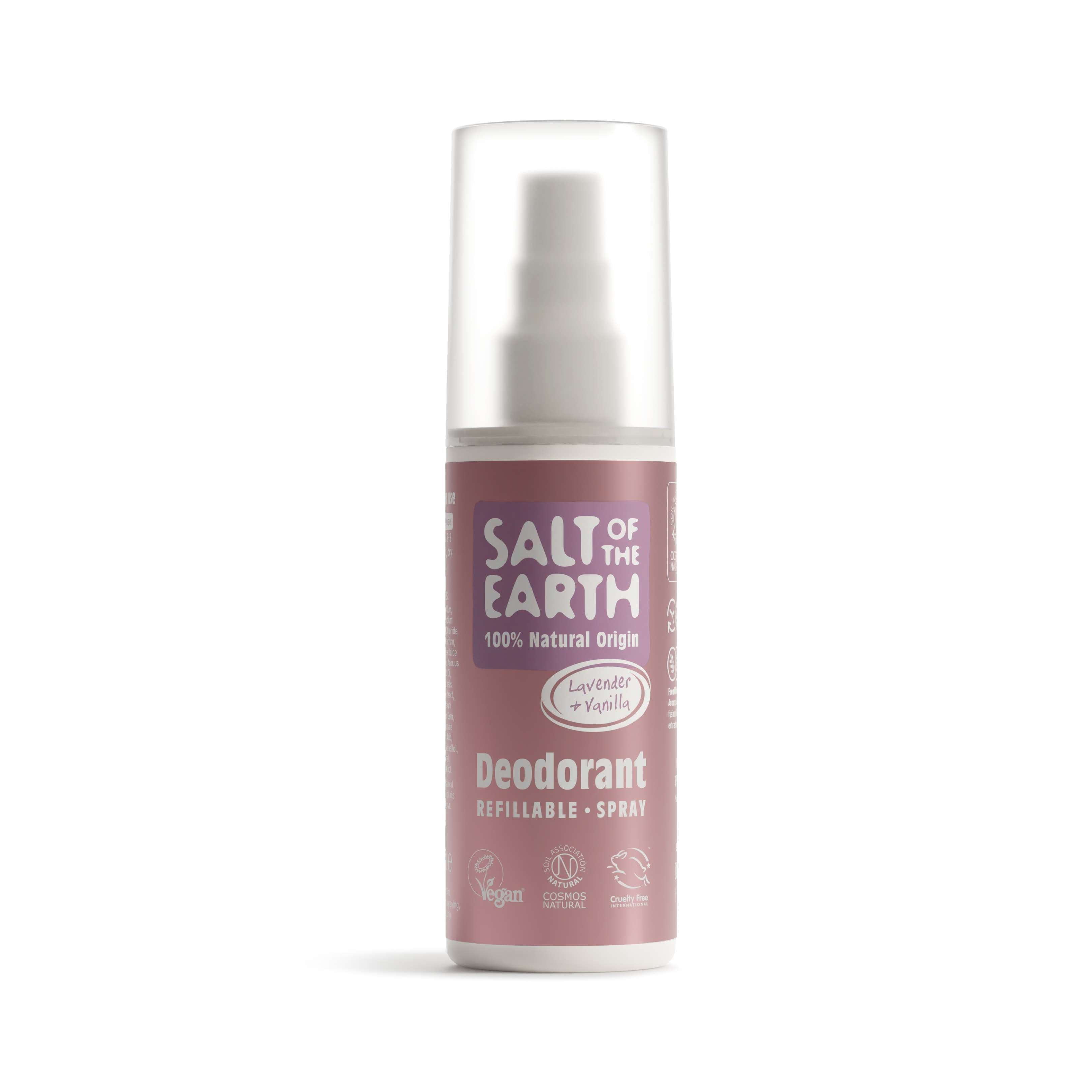 Salt of the Earth Deo Spray - Lavender & Vanilla - 100ml
